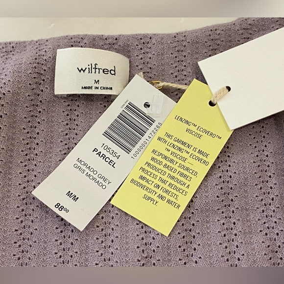 Wilfred Morado Gray Knit Sweater - Picture 5 of 8